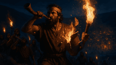Historia de Gedeón Estudio Bíblico sobre los 300, el Vellón y la Fe